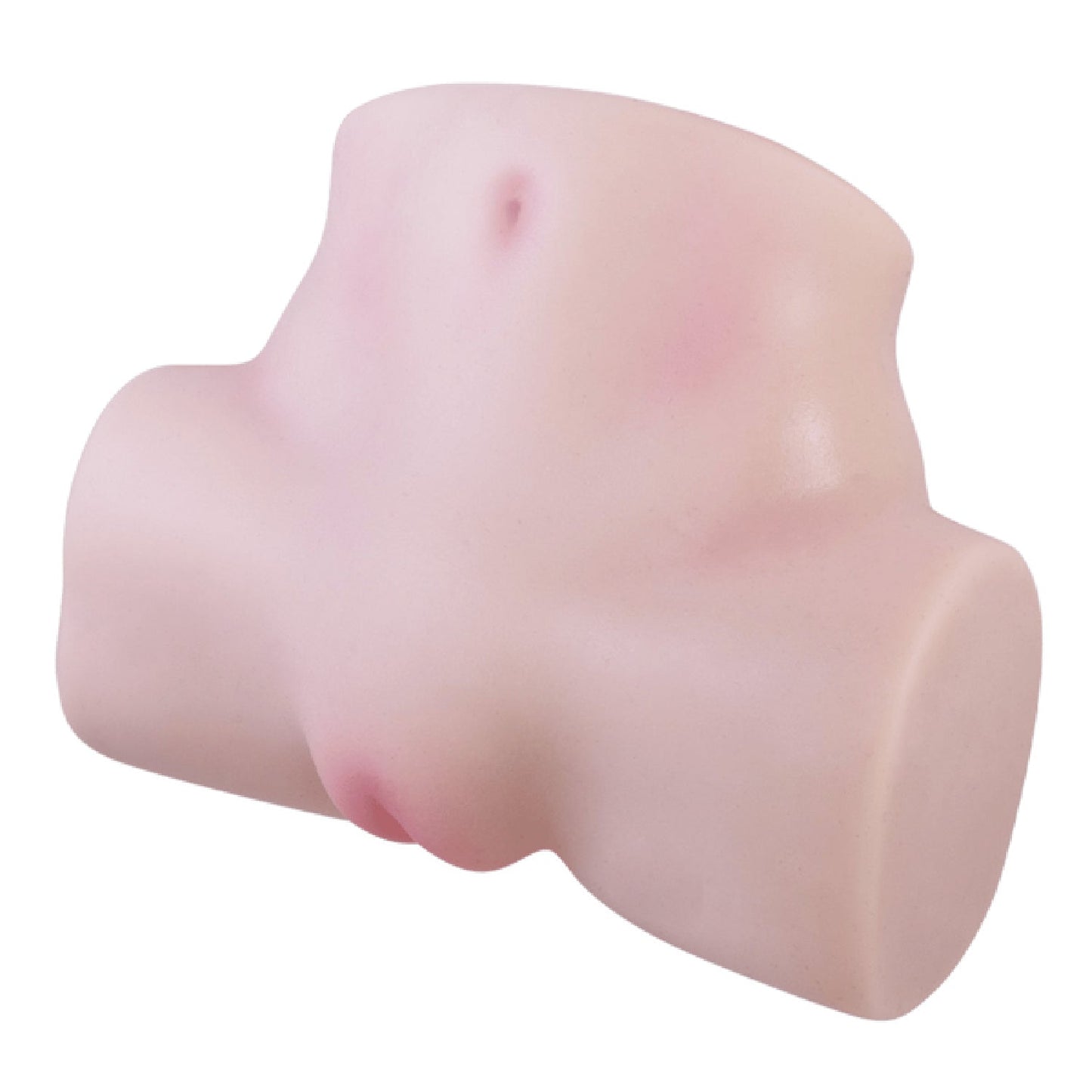 Silicone Life-Like Masturbator – Hygienic Flexible 5.5 Inch Dual Tunnel Masturbator