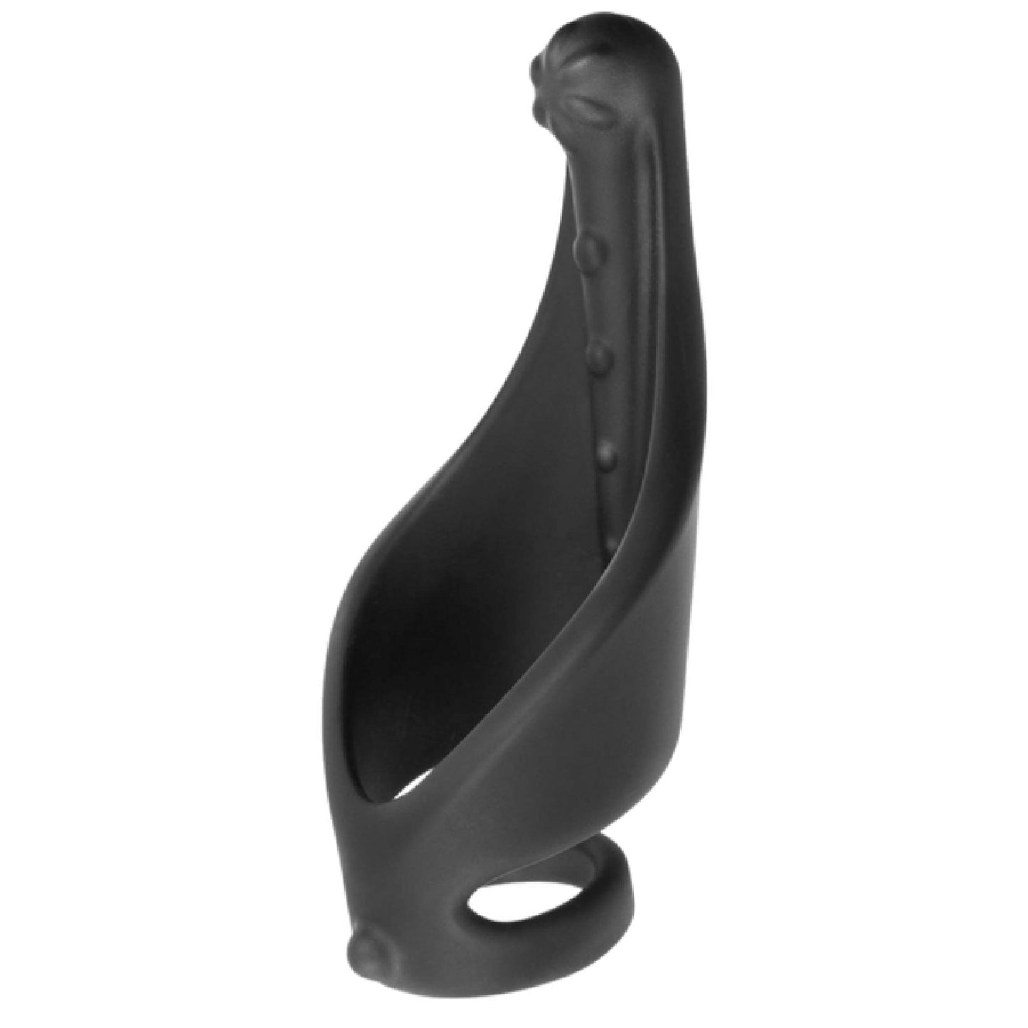Cock Ring with Ball Strap and Clit Stimulator – Strap-On Cock Ring