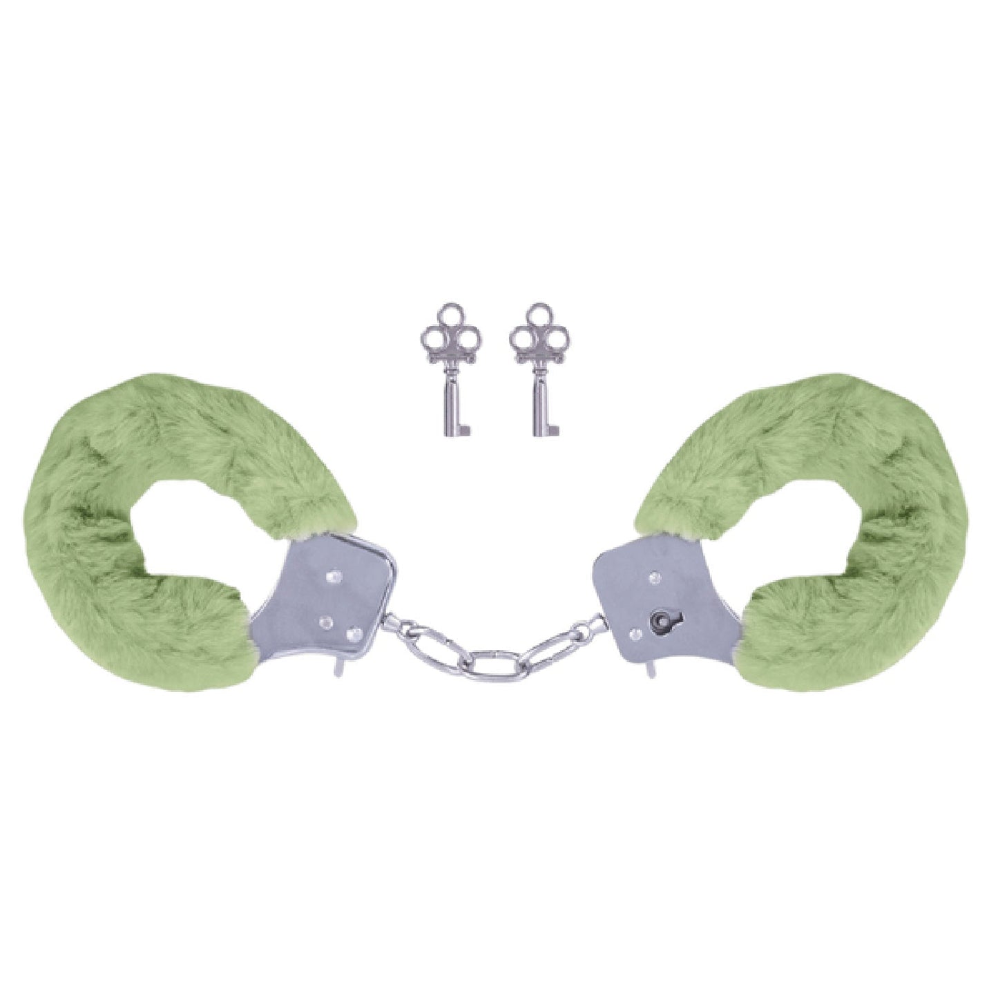 Furry Handcuffs – 7.4cm Chain Length Restraints