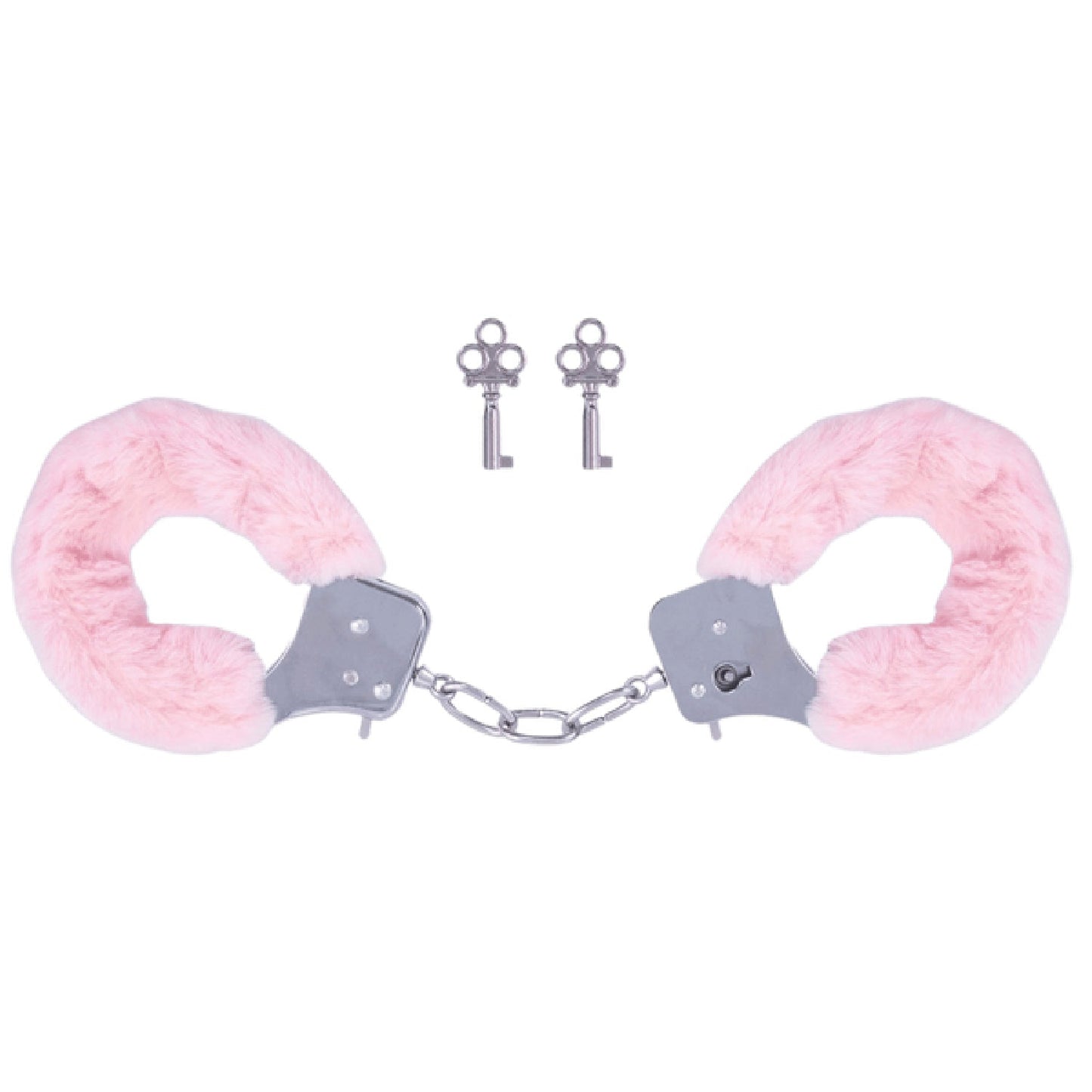 Furry Handcuffs – 7.4cm Chain Length Restraints