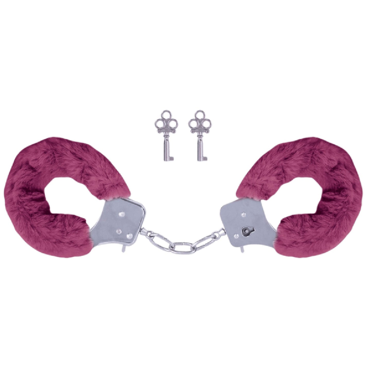 Furry Handcuffs – 7.4cm Chain Length Restraints