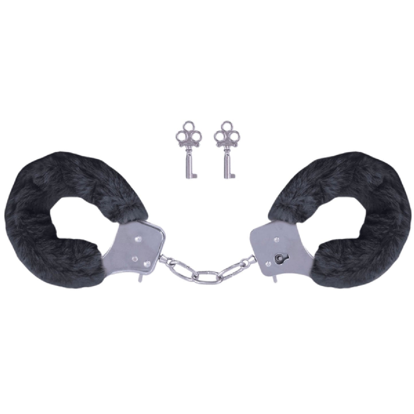 Furry Handcuffs – 7.4cm Chain Length Restraints