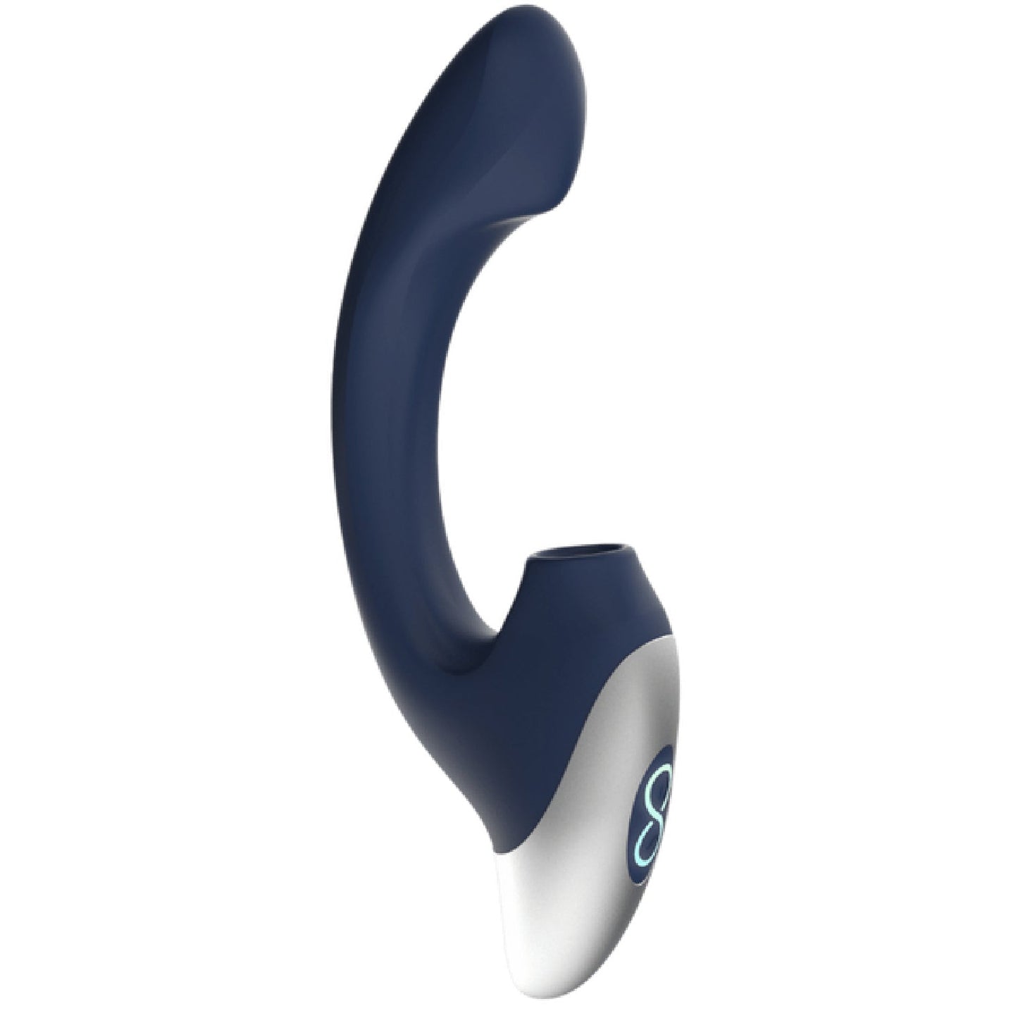 Thumping Rechargeable Silicone Vibrator – 13cm Insertable Length Bendable Shaft Vibrator