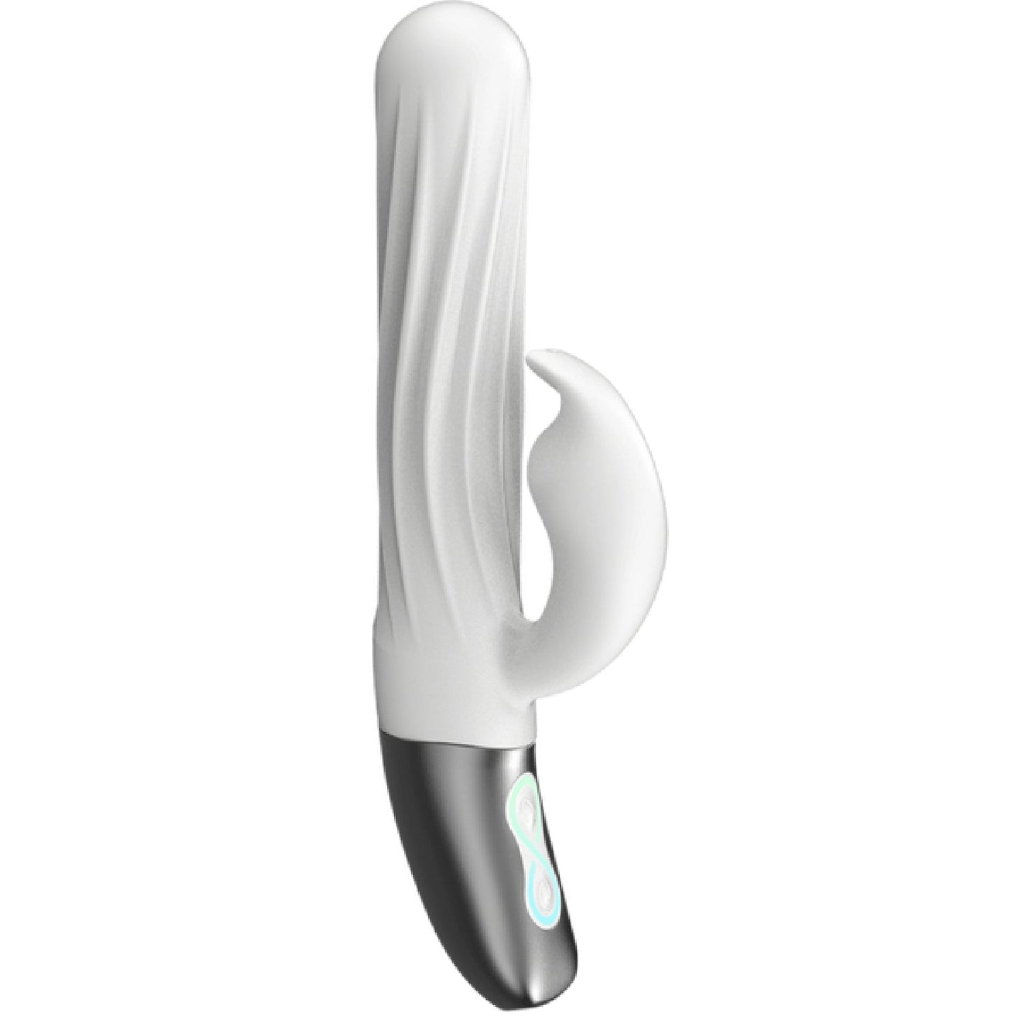Thrusting Rabbit Rechargeable Silicone Vibrator – 13cm Insertable Length Rabbit Vibrator