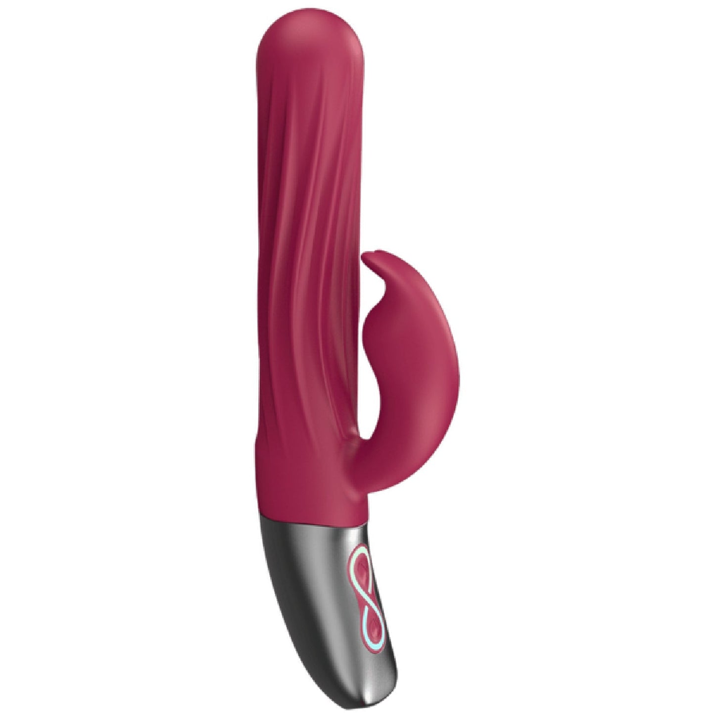 Thrusting Rabbit Rechargeable Silicone Vibrator – 13cm Insertable Length Rabbit Vibrator