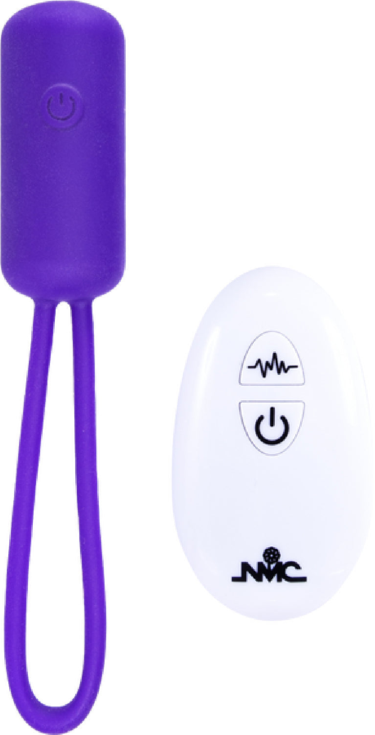 Crush On - Wireless Remote Vibrating Bullet – USB Rechargeable Silicone Bullet Vibrator