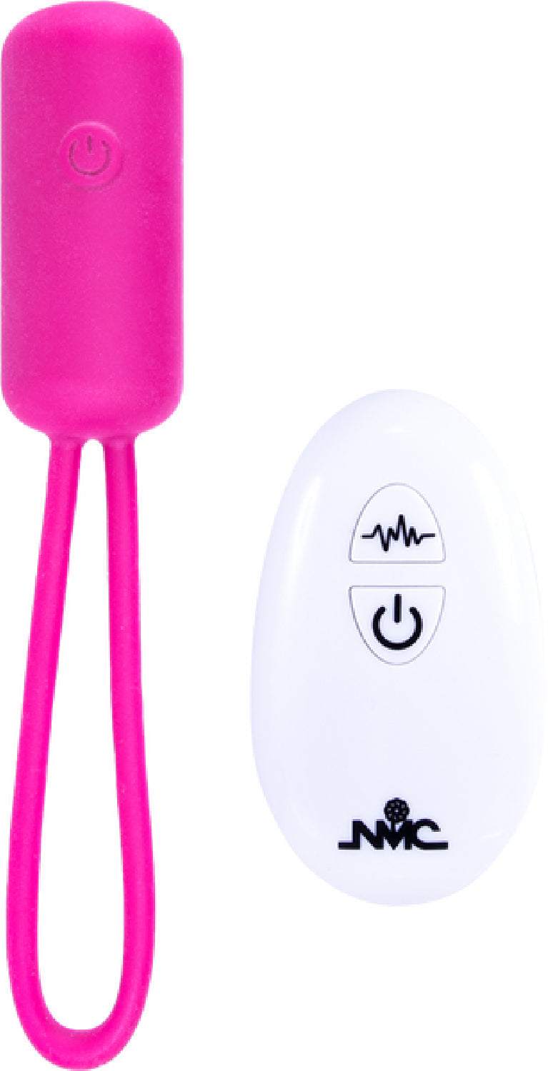Crush On - Wireless Remote Vibrating Bullet – USB Rechargeable Silicone Bullet Vibrator