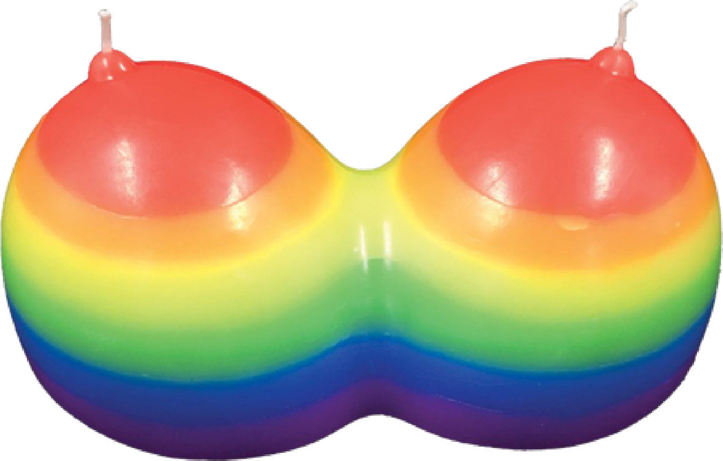 Rainbow Jumbow Boobie Candle – Decorative Candle