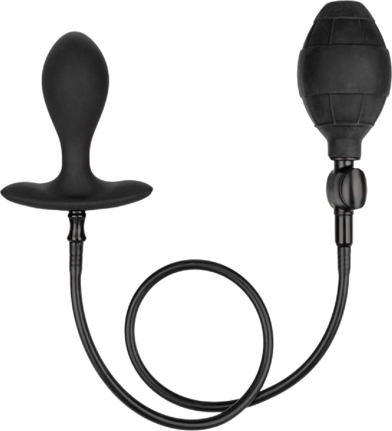 CalExotics Weighted Silicone Inflatable Plug – Inflatable Weighted Anal Plug