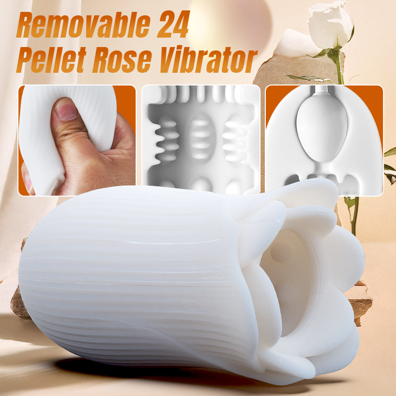 Acmejoy - Robert 2 IN 1 Powerful Vibrating Masturbator Penis Pump with Manual Mode Penis Pumps