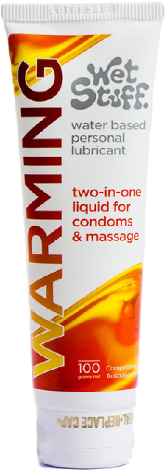 Wet Stuff Warming Tube – Water-Based Personal Lubricant 100g