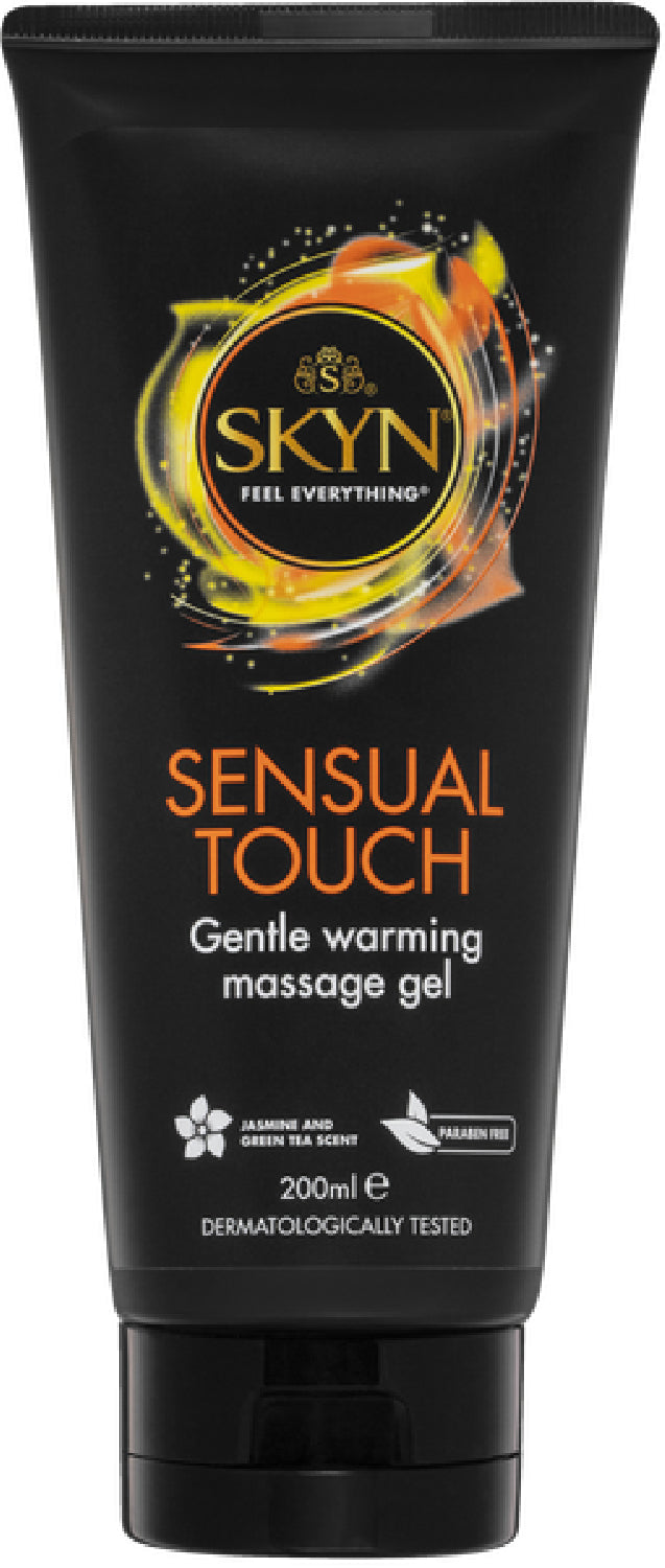 SKYN Sensual Touch Massage Gel – 200ml Smooth Warming Massage Gel