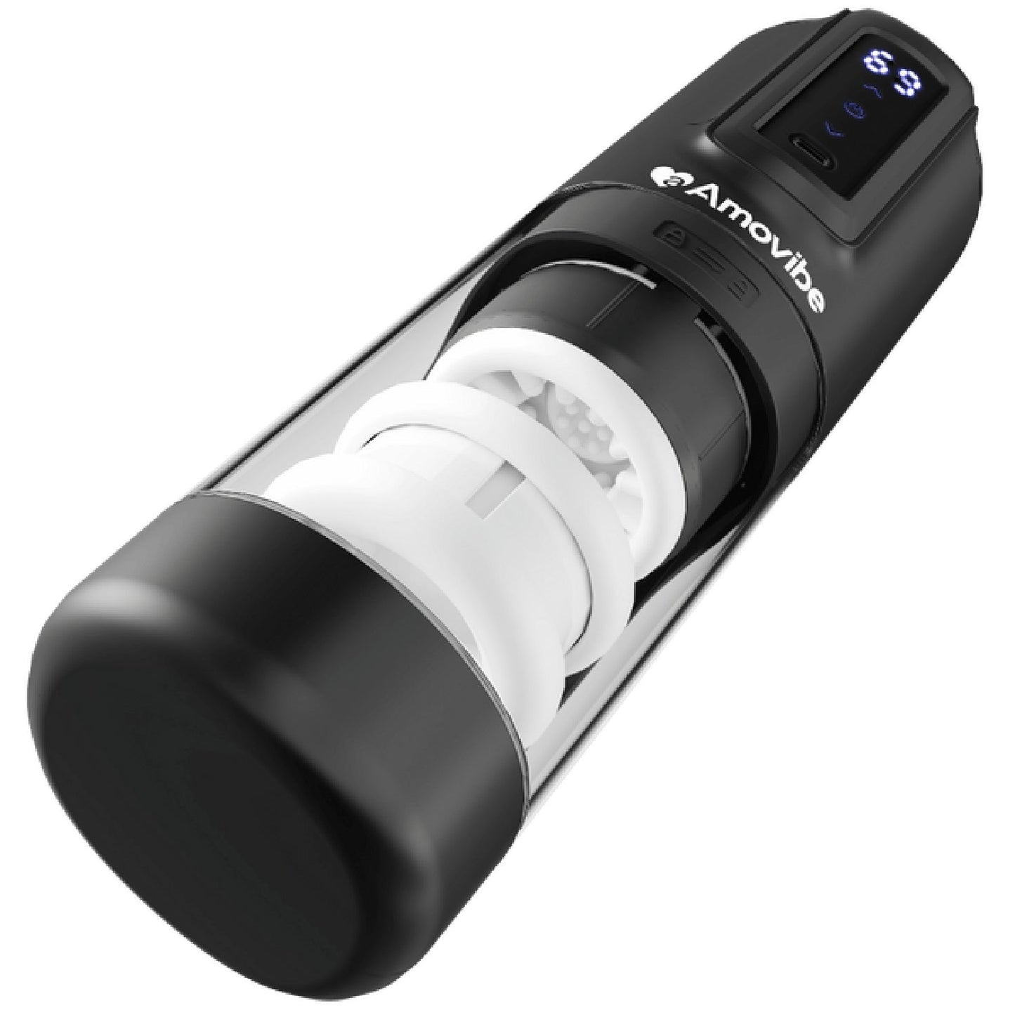 Porsha Automatic Masturbator – Vibrating and Heating Male Pleasure Device
