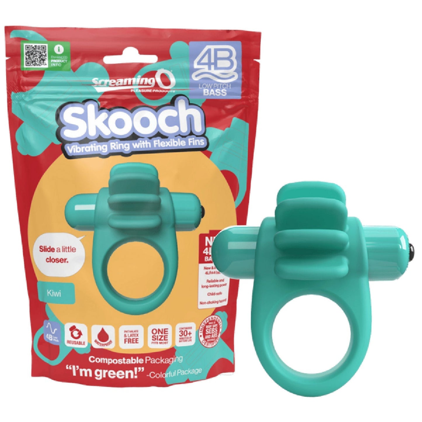 Skooch 4B Low Pitch Bass (Kiwi | Strawberry)