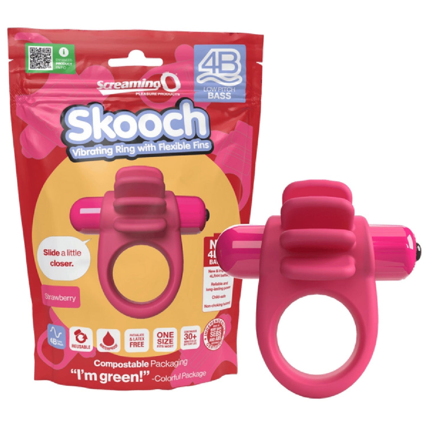 Skooch 4B Low Pitch Bass (Kiwi | Strawberry)