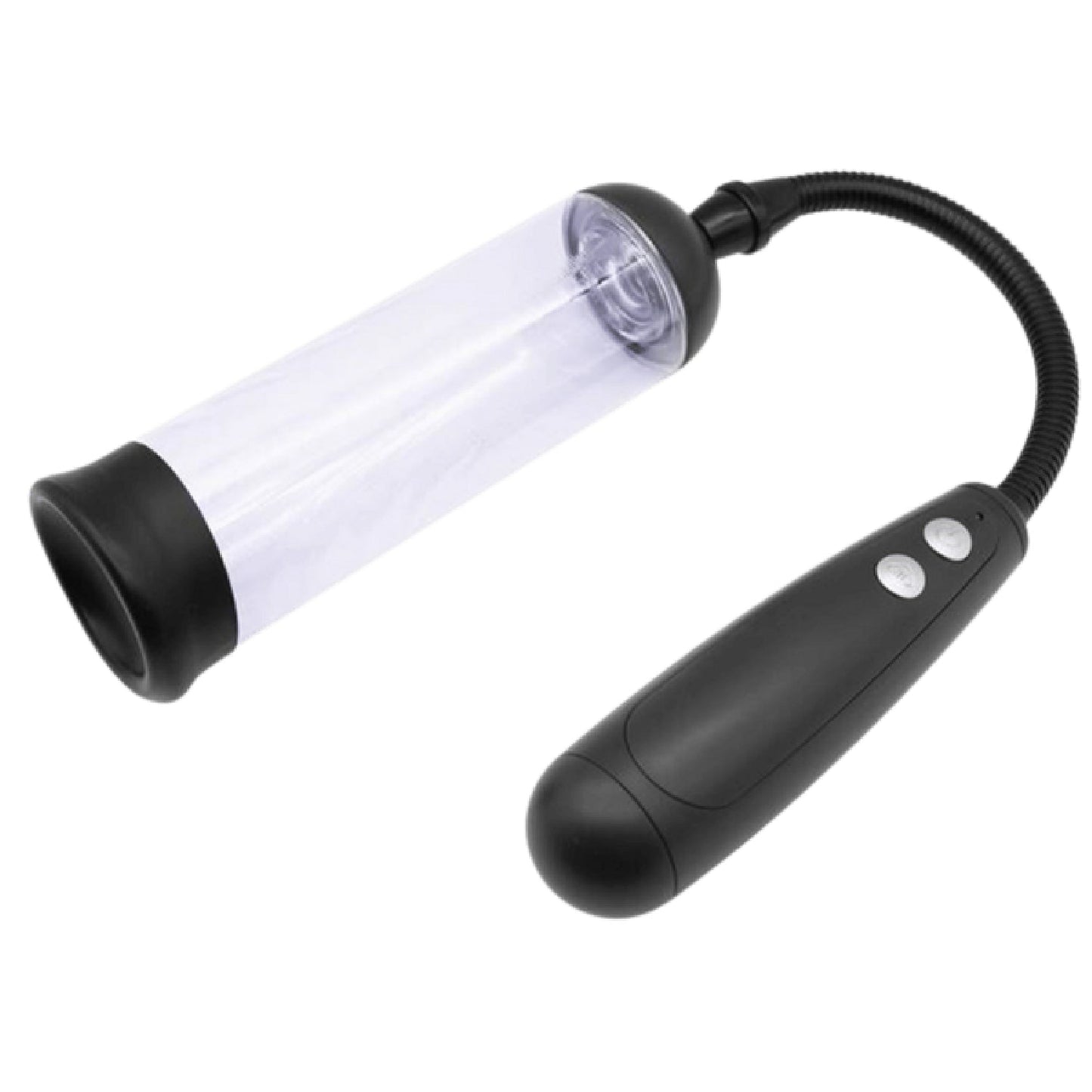 Vaczilla X19 Cylinder (Clear) – USB Rechargeable Penis Pump with Silicone Sleeve and Ring