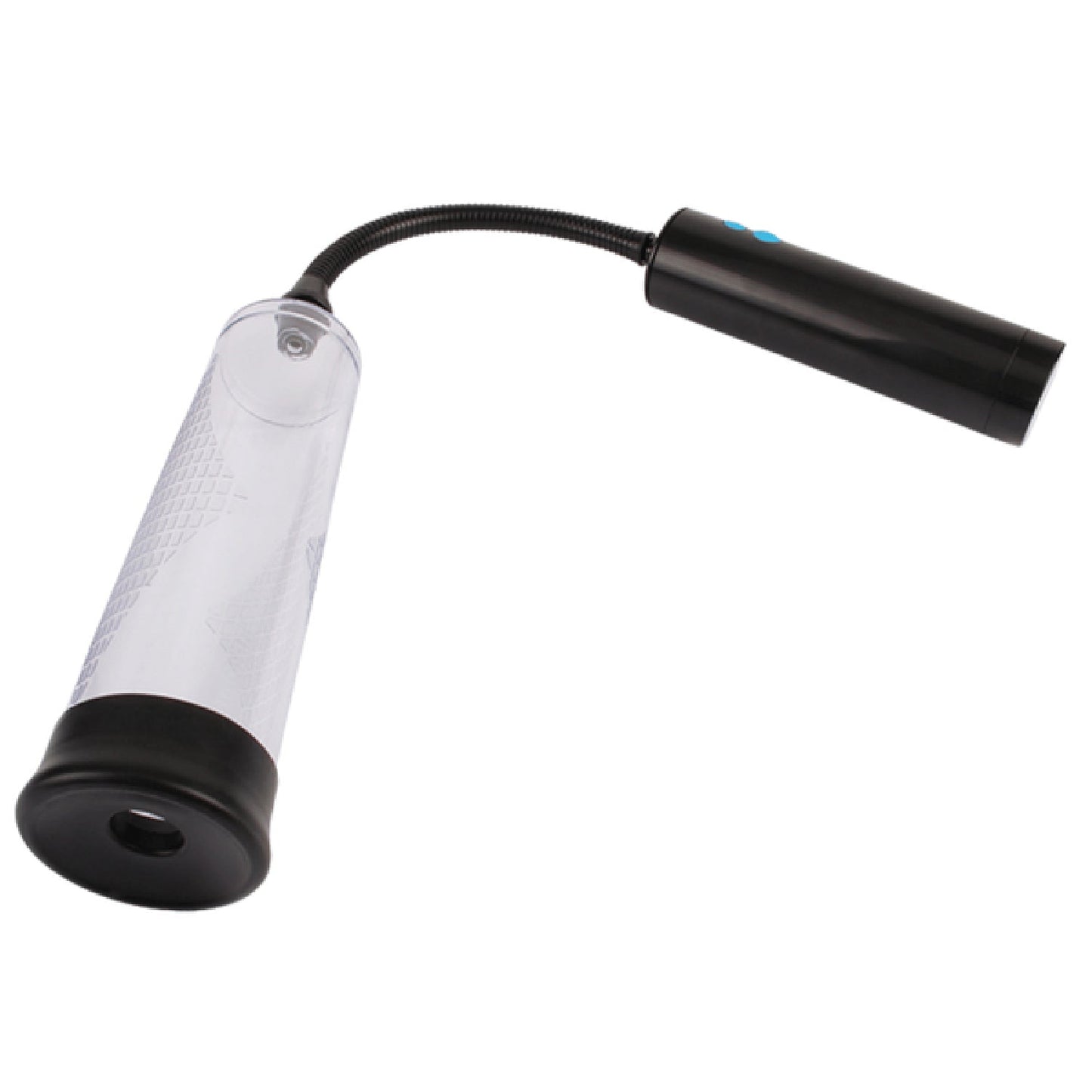 Vaczilla X21 (Black) – USB Rechargeable 3-Speed Cylinder Pump With Silicone Sleeve and Penis Ring