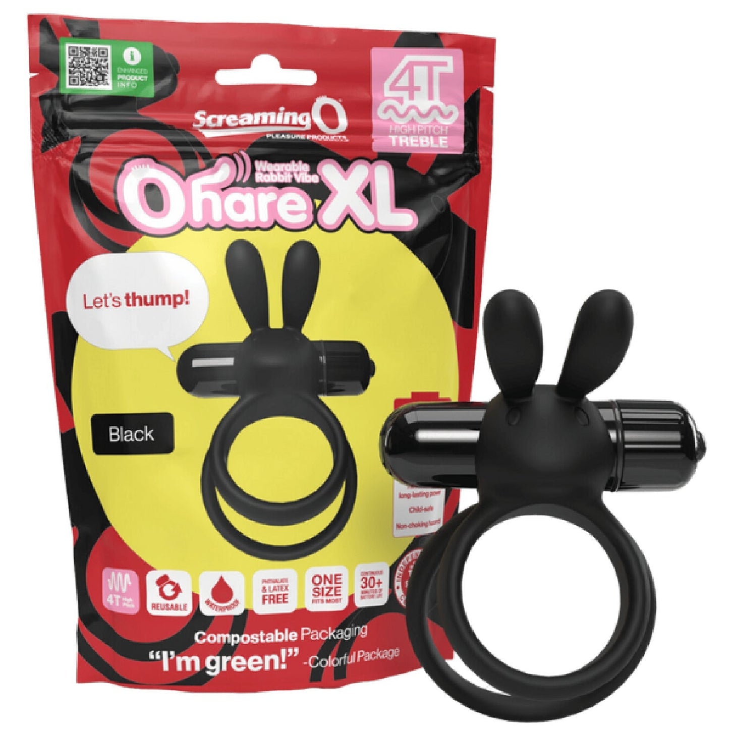 Screaming O 4T Ohare – Body-Safe Silicone Double Ring Vibrator