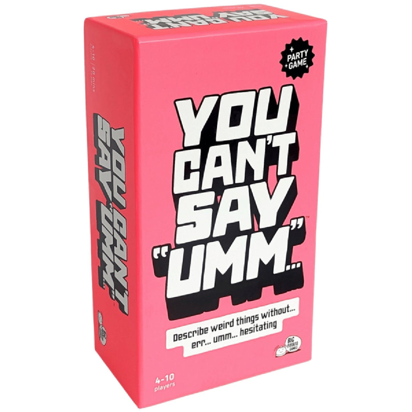You Can't Say Umm – Party Board Game for 4-10 Players