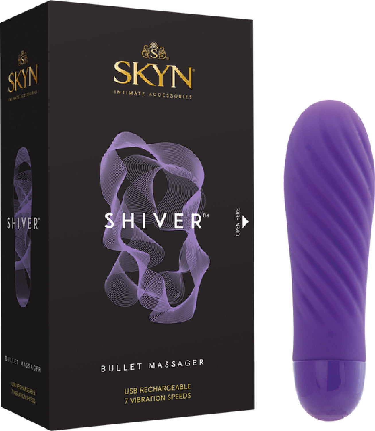 SKYN Shiver – Rechargeable Waterproof Bullet Vibrator with 7 Speeds and Modes