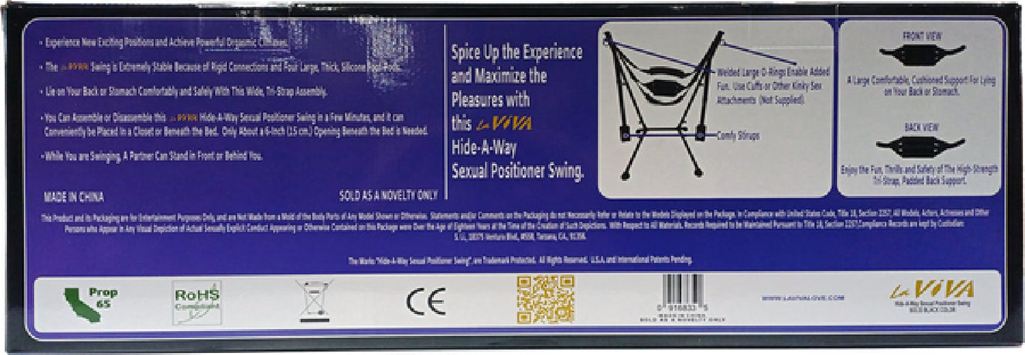 LaViva Hide-A-Way – Free Standing Sexual Positioner Swing