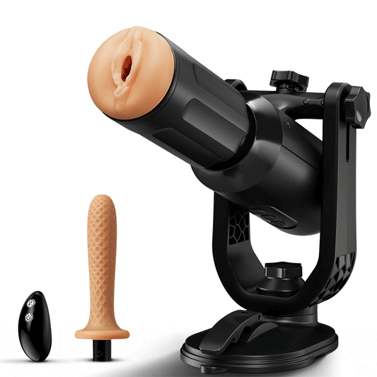 ThrustMax - Hands Free Use Cupsland Fully Automatic Masturbation Cup (with stand) Dildos