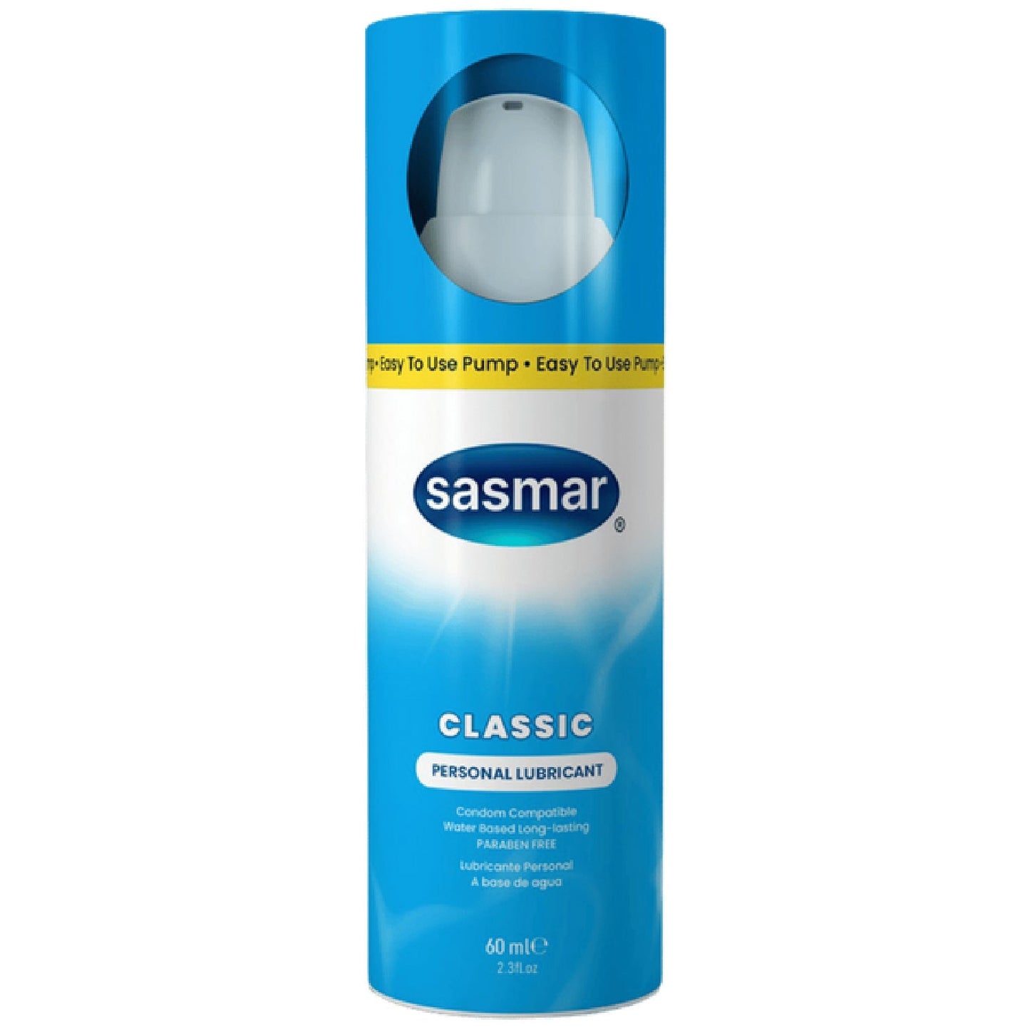 Sasmar Classic – Premium Water-Based Personal Lubricant 60ml