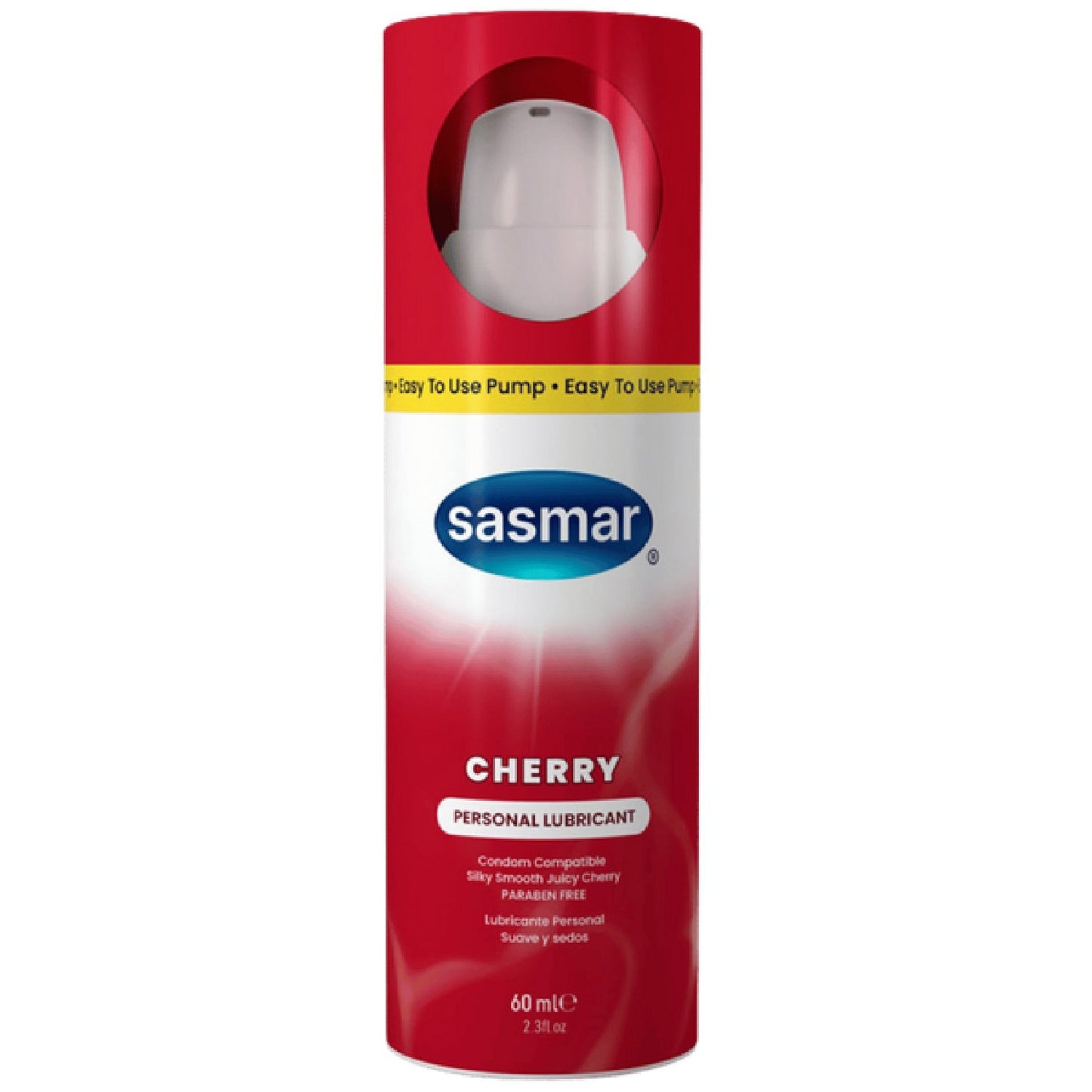 SASMAR Cherry Flavor Personal Lubricant – 60ml Lubricant