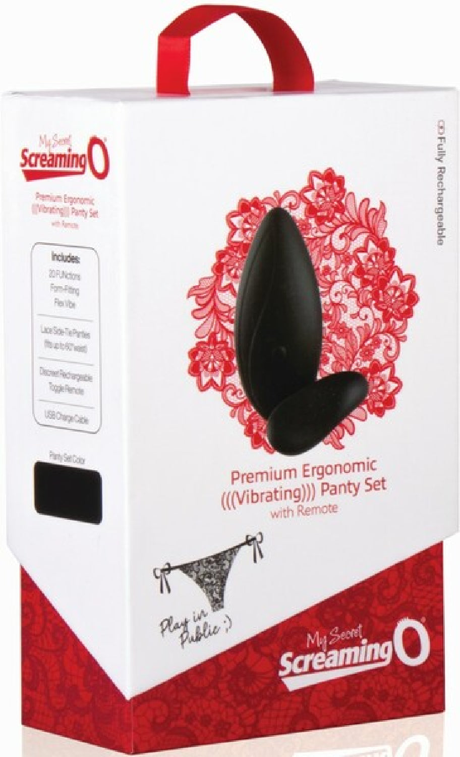 My Secret Screaming O Premium Ergonomic Remote Panty Set – Waterproof Panty Vibrator