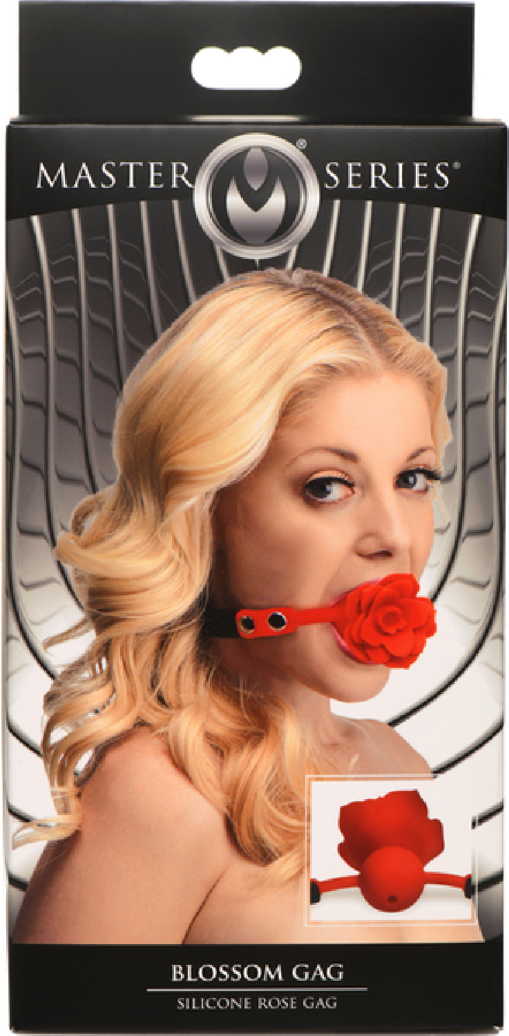 Blossom Gag Silicone Rose Gag – Plush Silicone Ball Gag