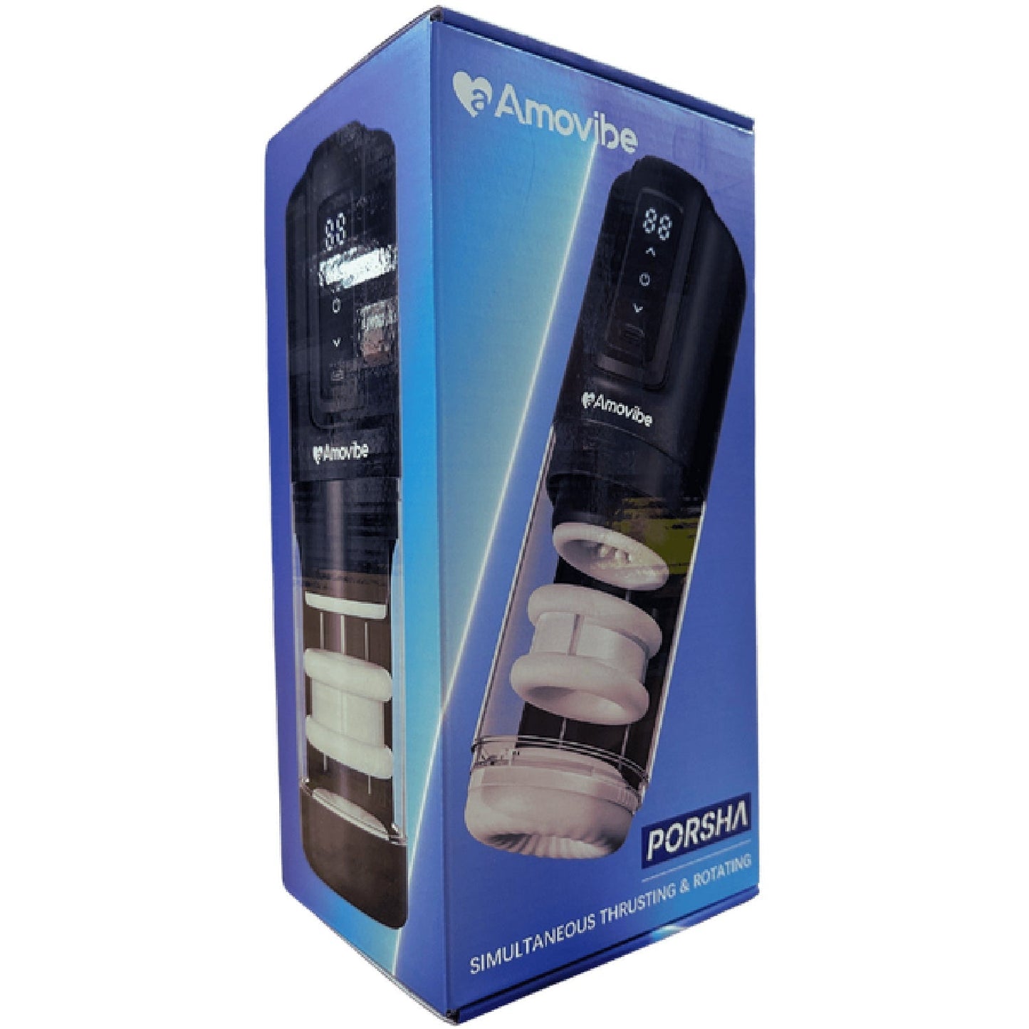 Porsha Automatic Masturbator – Vibrating and Heating Male Pleasure Device