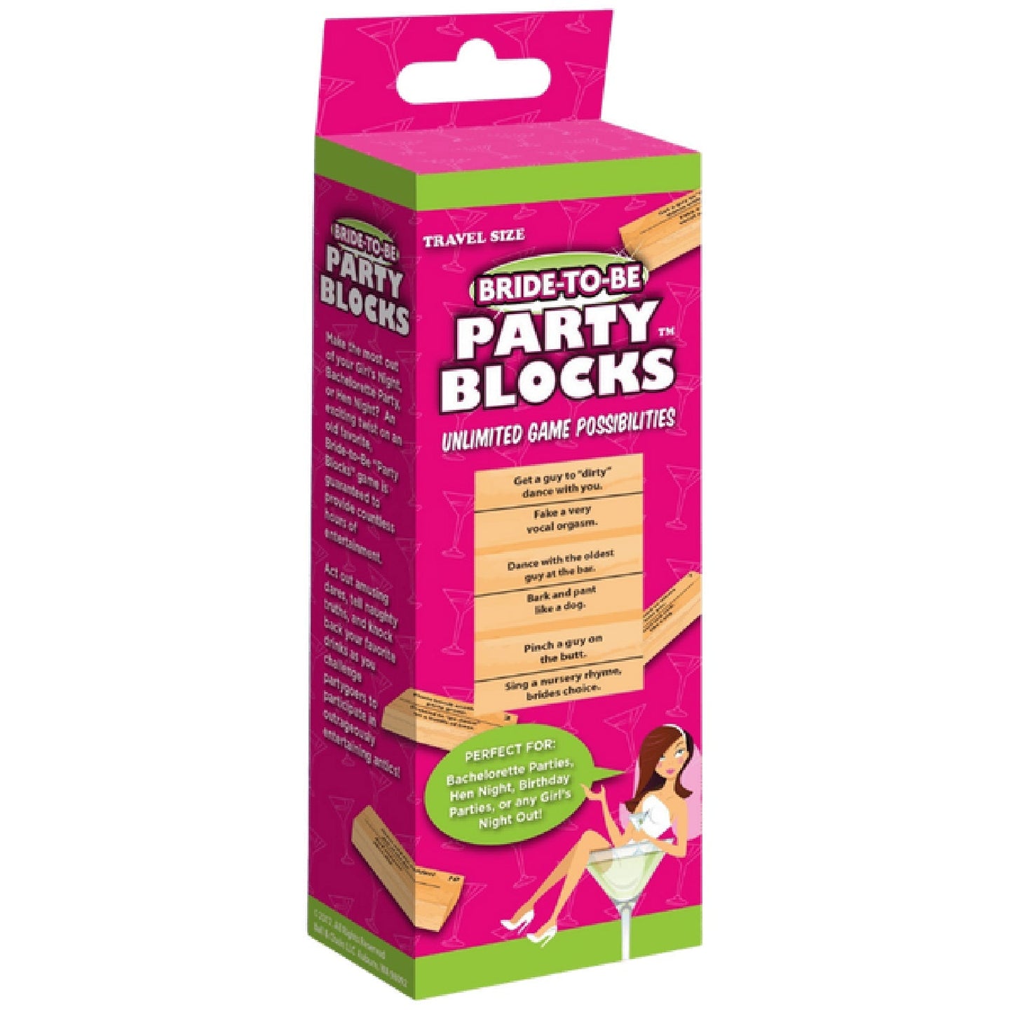 Bride to be Party Blocks – Spice up the night out