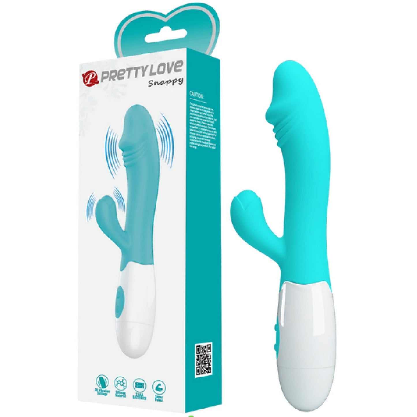 Snappy G-Spot Rabbit Vibrator – Dual Stimulator with Flexible Design