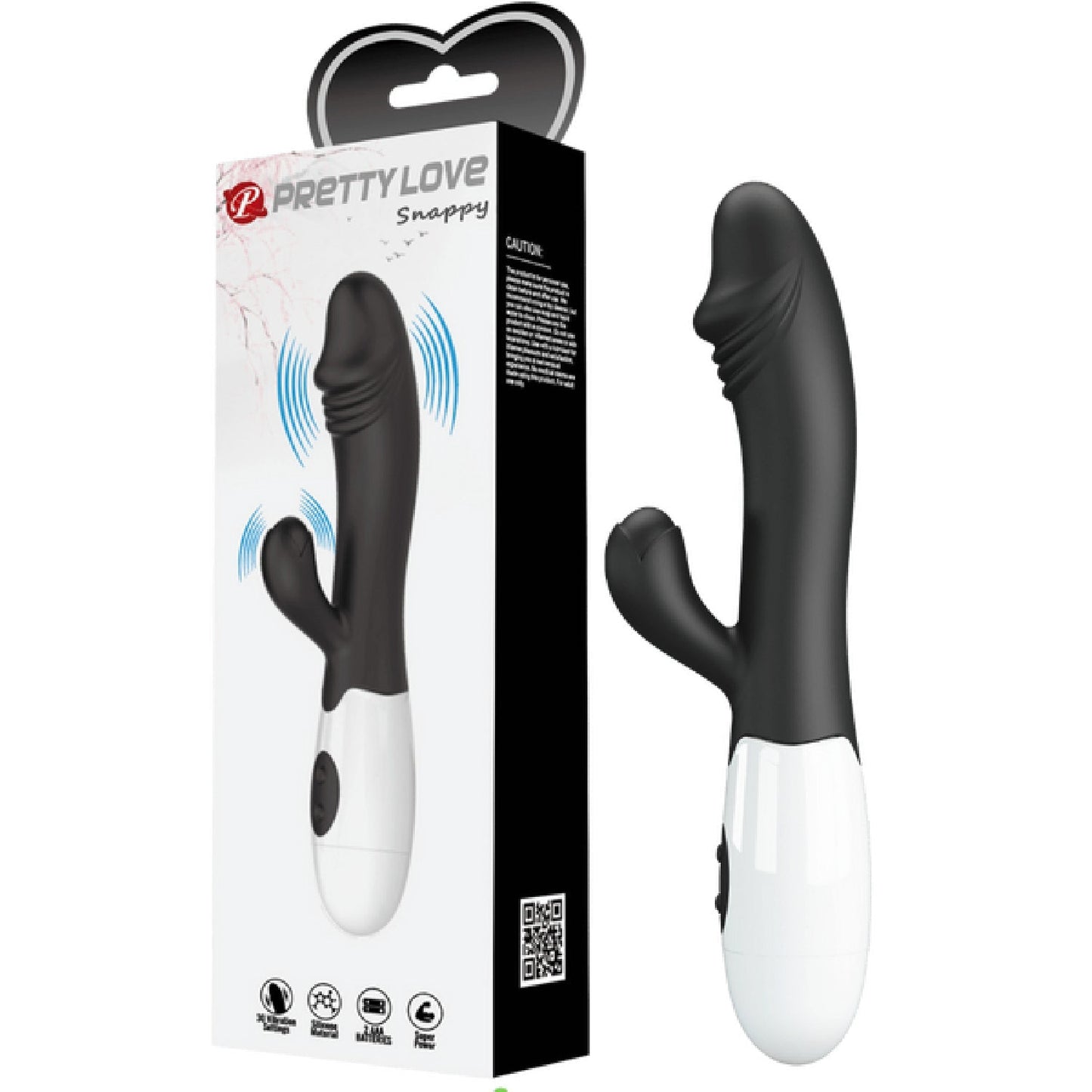 Snappy G-Spot Rabbit Vibrator – Dual Stimulator with Flexible Design
