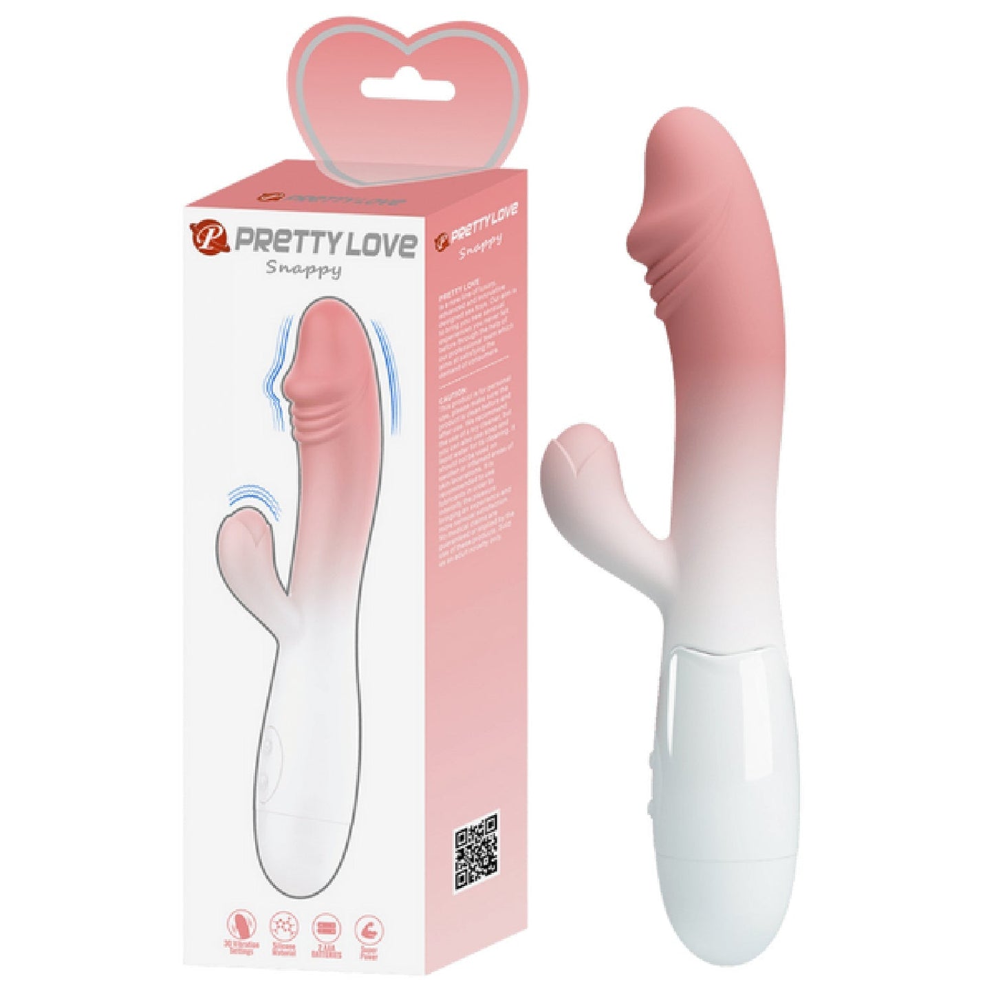 Snappy G-Spot Rabbit Vibrator – Dual Stimulator with Flexible Design