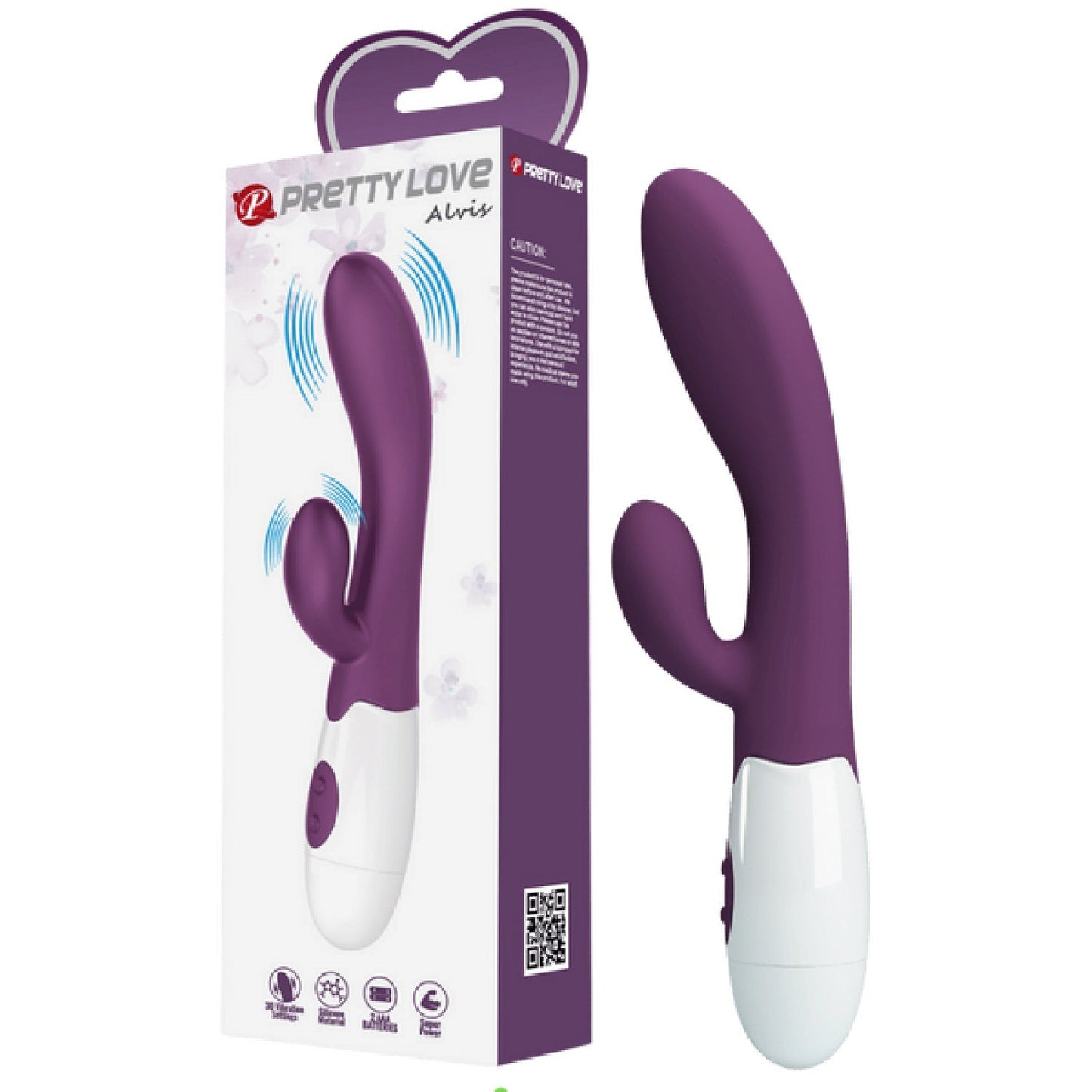 Alvis – Rabbit Vibrator with Dual Motors and 30 Vibration Functions