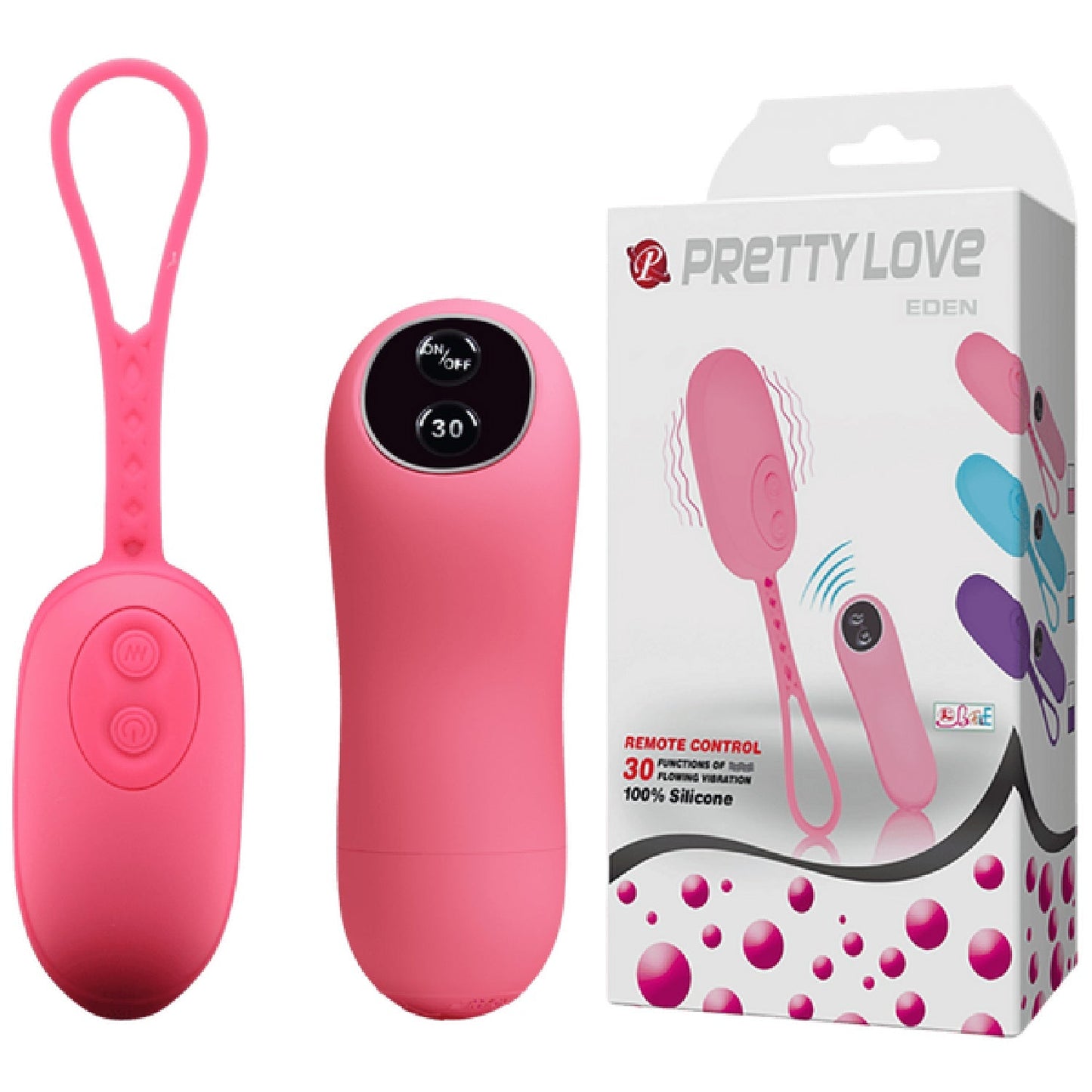 Eden Remote Control Egg – Remote-Controlled Vibrator