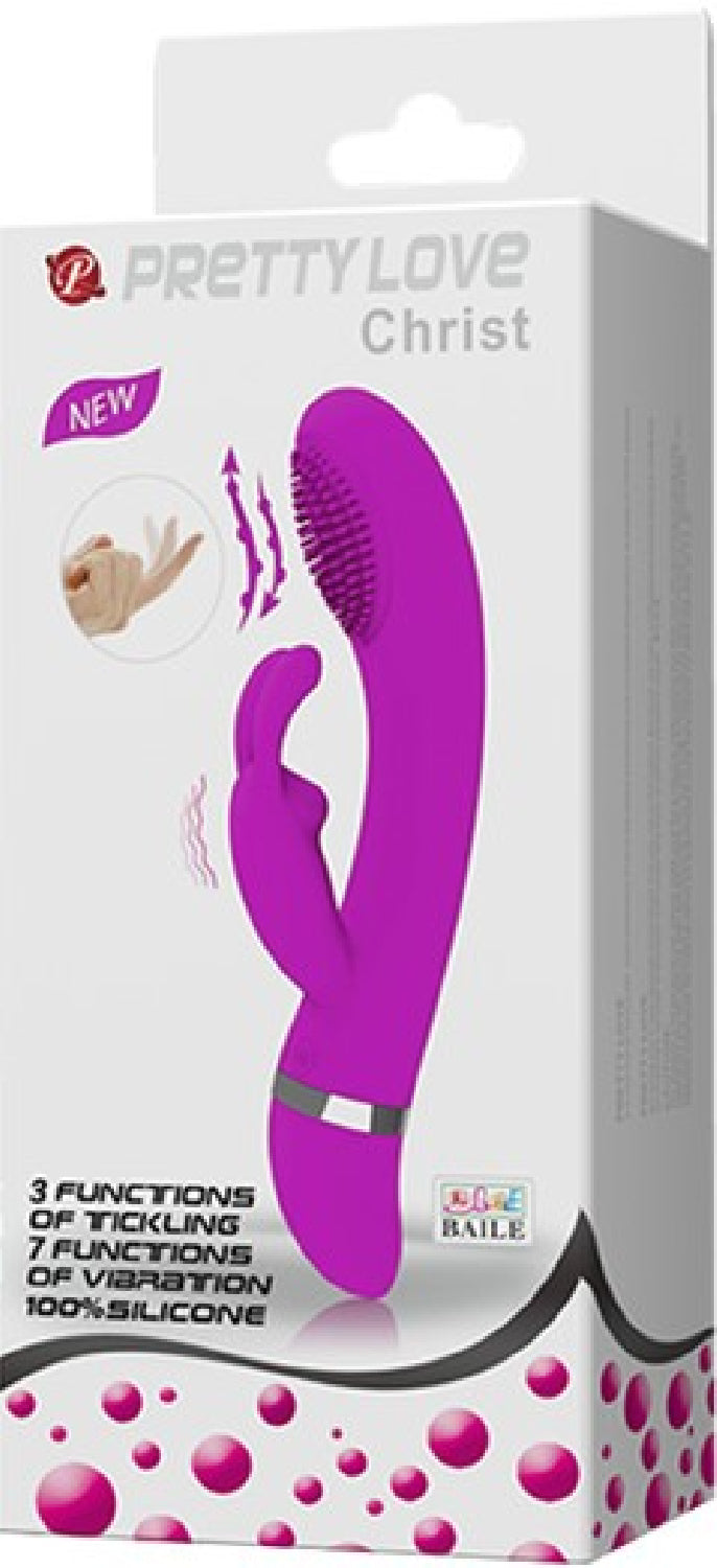 Pretty Love Christ Rabbit Vibrator – Silicone 3 Tickling and 7 Vibration Functions Vibrator