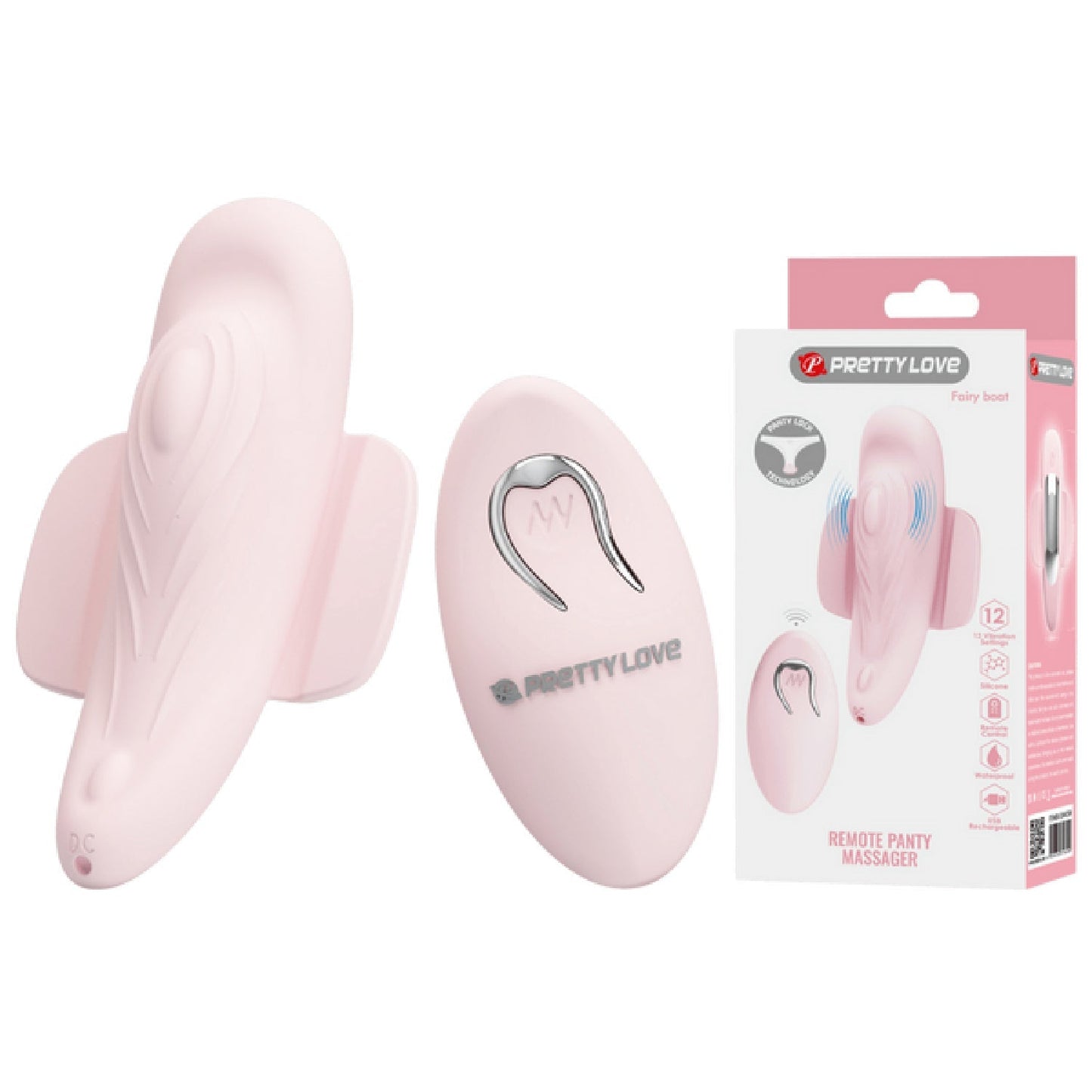 Fairy Boat Remote Panty Massager – Luxury Clitoral Vibrator