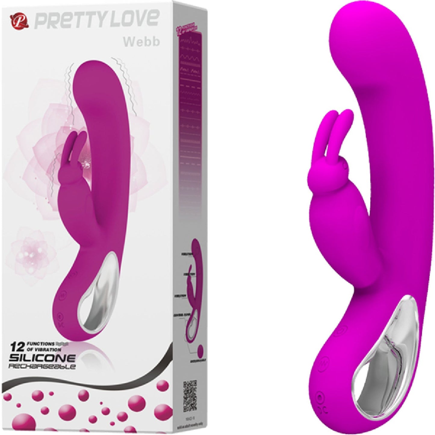 Rechargeable Webb – Dual Motor Rabbit Vibrator