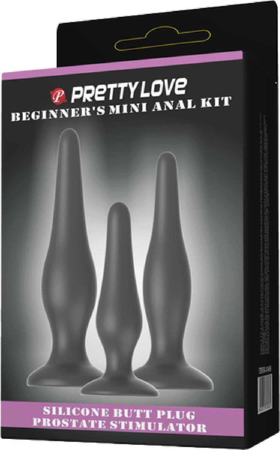 Beginner's Mini Anal Kit – Three Sizes Butt Plug Set for Beginners