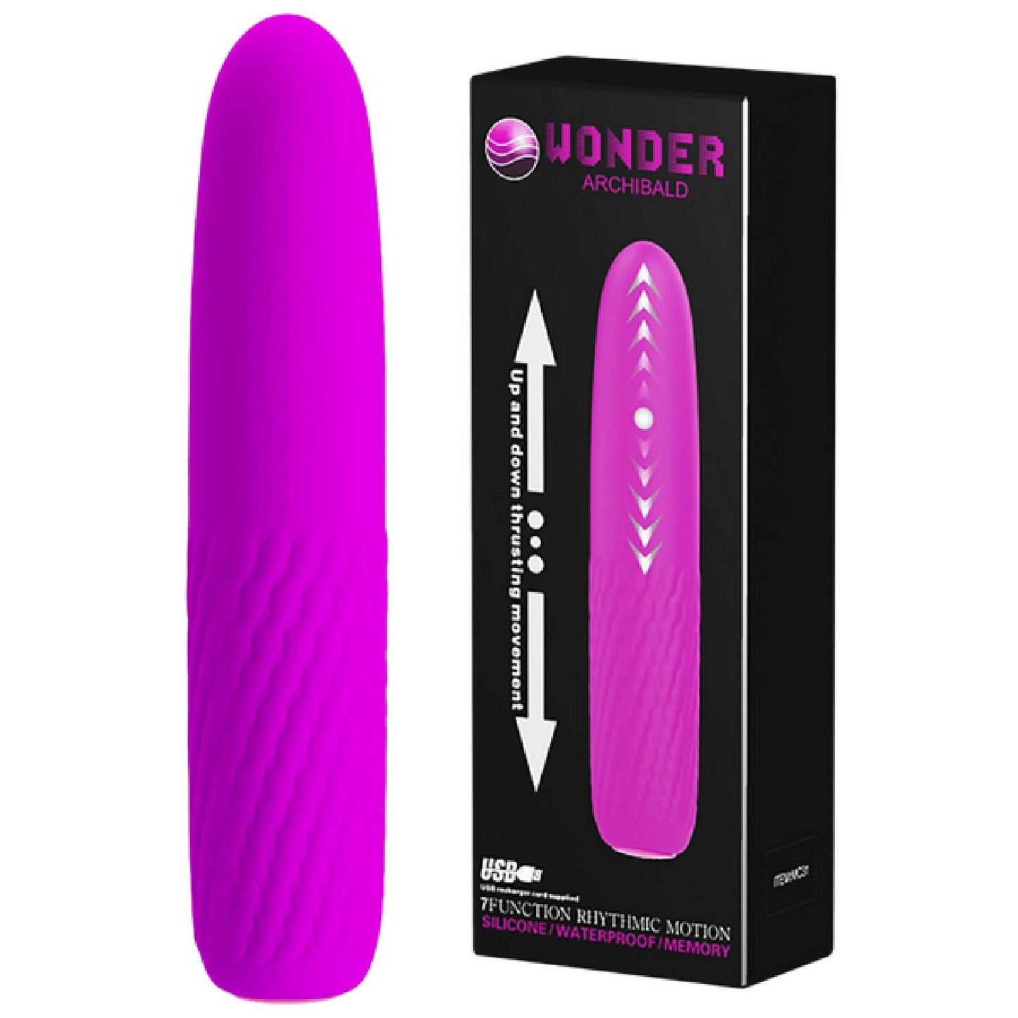 Archibald Rechargeable – Thrusting Vibrator