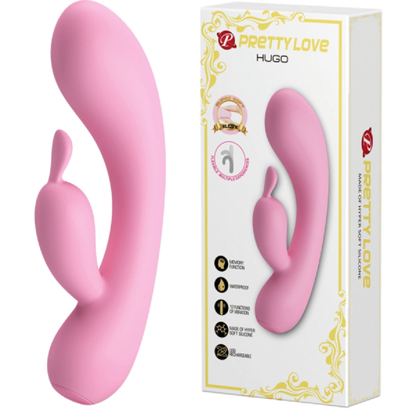 Lelo Hugo – USB Rechargeable G-Spot Vibrator