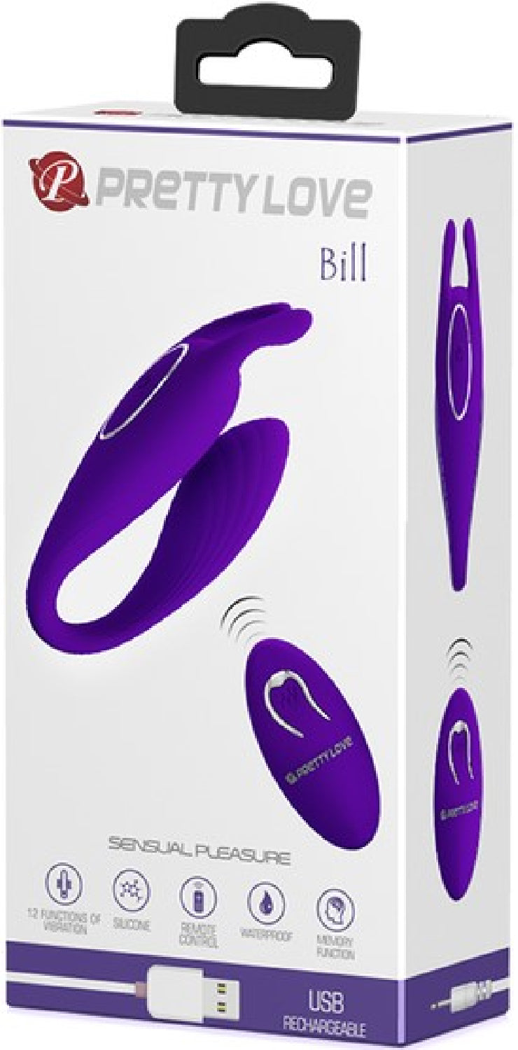 Pretty Love Bill – Waterproof Rechargeable Silicone Stimulator