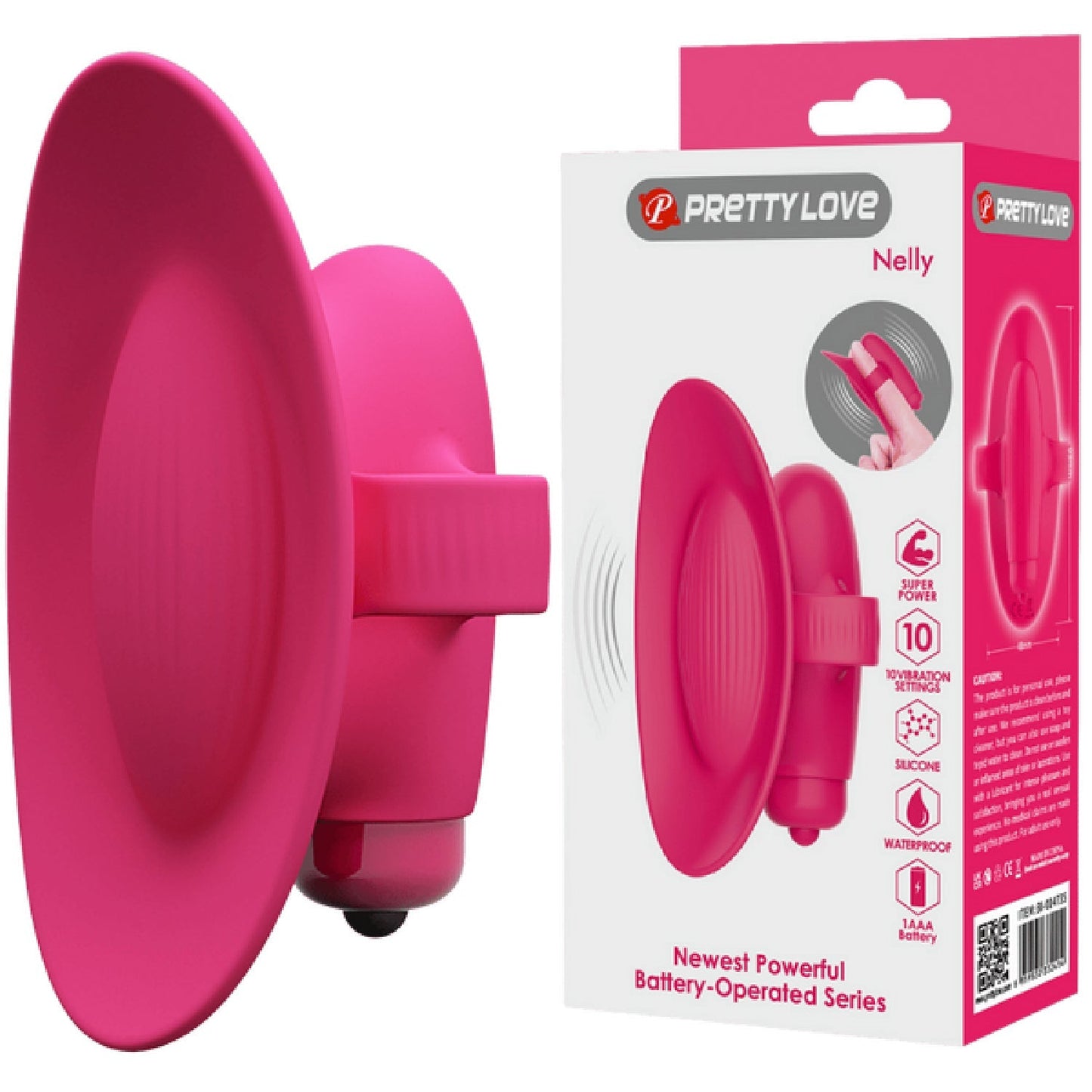 Nelly Silicone Finger Vibe – Smooth Silicone Clitoral Vibrator