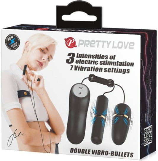 Double Vibro Bullets – 3 Function Vibrating Exerciser Bullets
