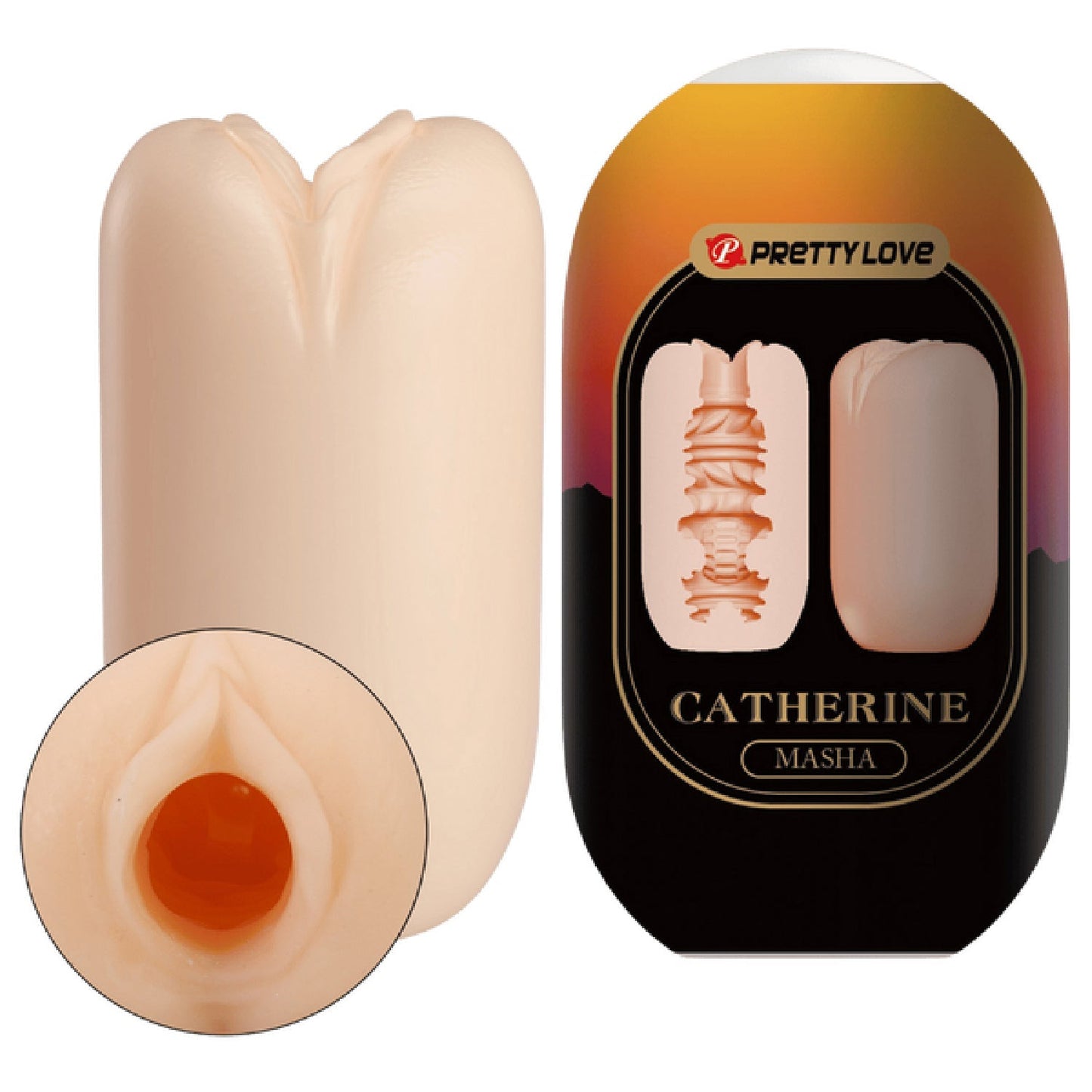 Catherine Masha Egg – Phthalate-Free Masturbator Sleeve with Stimulating Inner Textures