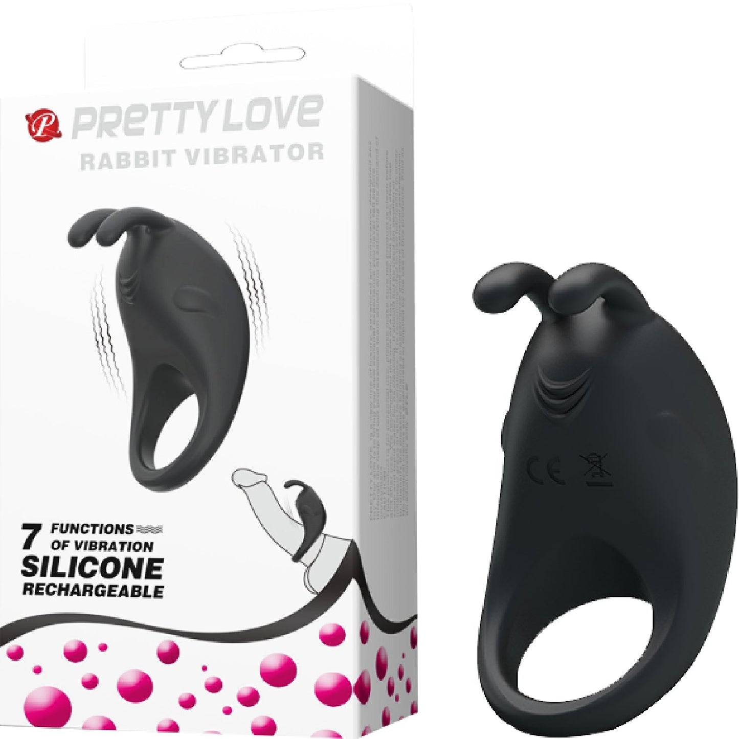 Rechargeable Rabbit Vibrator Cockring – Rechargeable Rabbit Vibrator Cockring