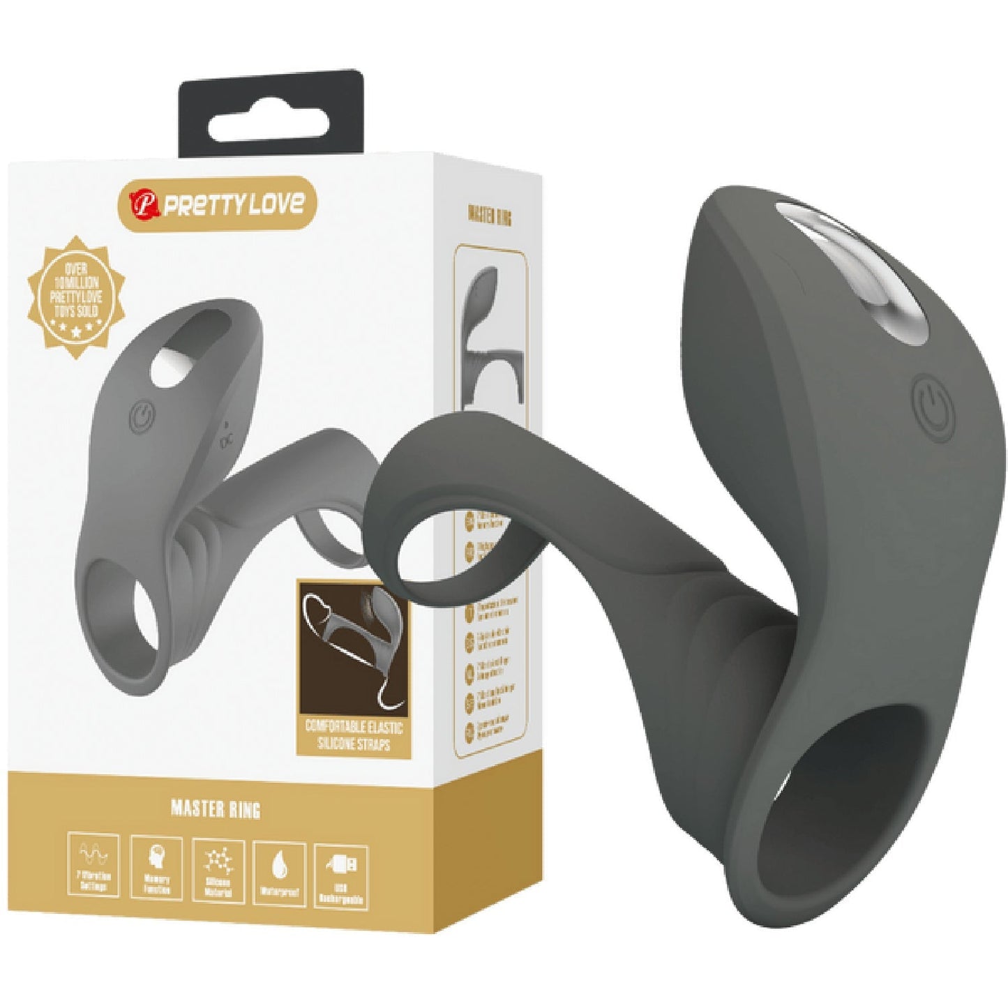 Cirrus – Powerful 7-Function Vibrating Penis Ring