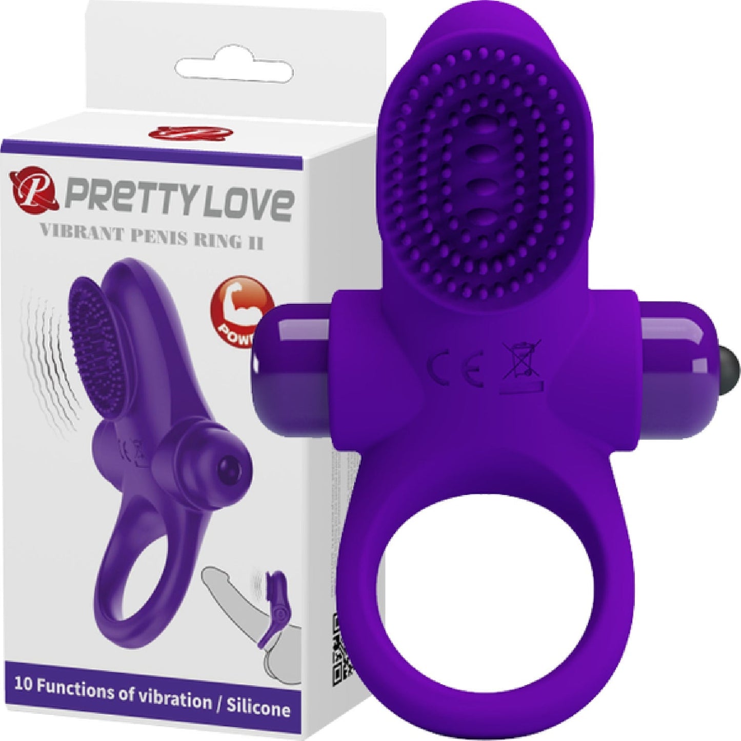 Vibrant Penis Ring II – Silicone Vibrating Penis Ring